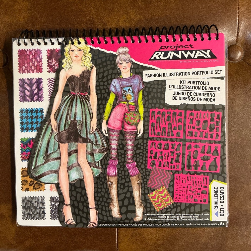New Project Runway Fashion Design Sketchbook